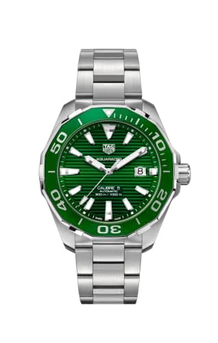 TAG Heuer Aquaracer 300M Calibre 5 41 Stainless Steel / Green / Steel