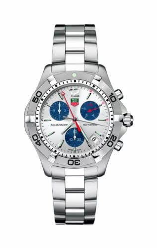 TAG Heuer Aquaracer 300M Quartz Chronograph 41 Stainless Steel / Silver / Bracelet
