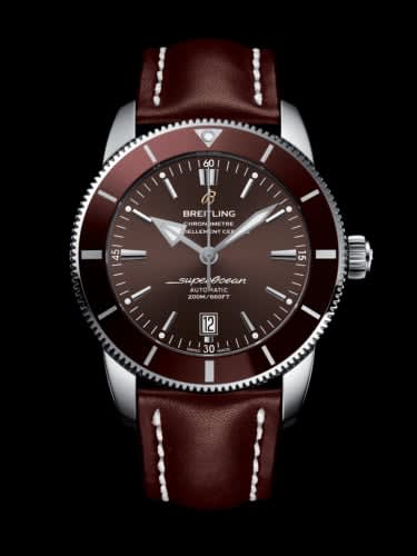 Breitling Superocean Heritage II 46 Stainless Steel / Bronze / Bronze / Calf / Folding