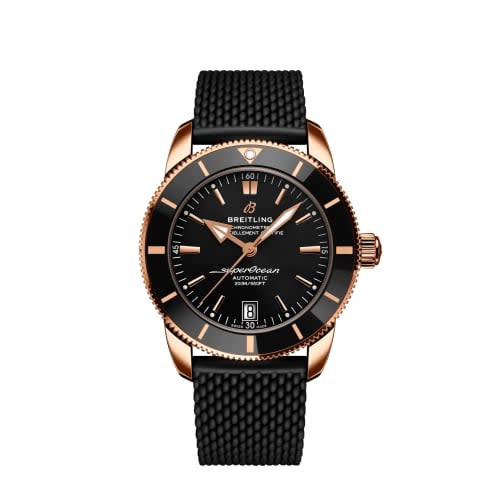 Breitling Superocean Heritage II 42 Red Gold / Black / Black / Rubber
