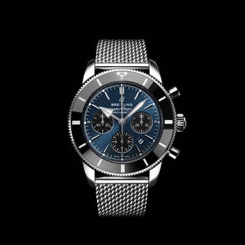 Breitling Superocean Heritage II B01 Chronograph 44 Stainless Steel / Blue / Bracelet