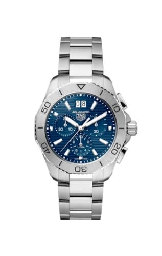 TAG Heuer Aquaracer Professional 200 Quartz Chronograph Big Date Stainless Steel / Blue