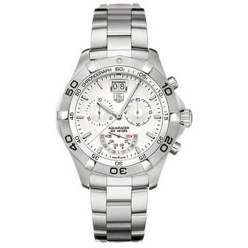 TAG Heuer Aquaracer 300M Quartz Chronograph 43 Stainless Steel / Silver / Bracelet