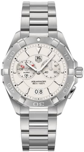 TAG Heuer Aquaracer 300M Alarm 40.5 Stainless Steel / Silver / Bracelet