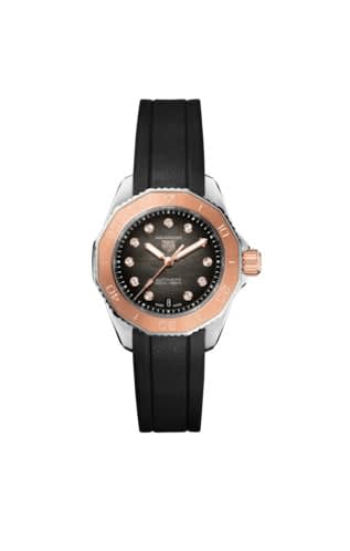 TAG Heuer Aquaracer Professional 200 Automatic 30 Stainless Steel - Rose Gold / Black / Rubber