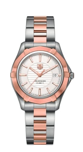 TAG Heuer Aquaracer 300M Calibre 5 40 Stainless Steel / Rose Gold / Bracelet
