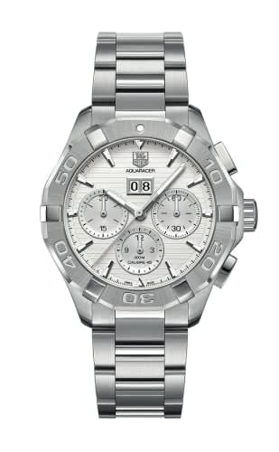 TAG Heuer Aquaracer 300M Calibre 45 43 Stainless Steel / Silver / Bracelet