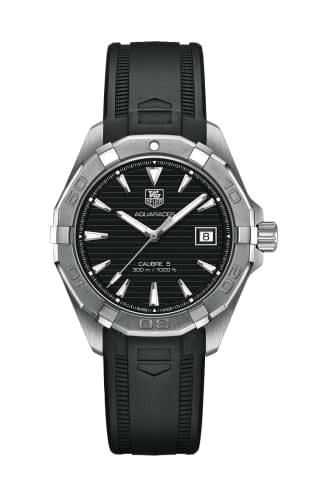TAG Heuer Aquaracer 300M Calibre 5 40.5 Stainless Steel / Black / Rubber