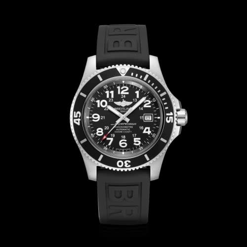 Breitling Superocean II 44 Stainless Steel / Black / Volcano Black / Rubber / Folding