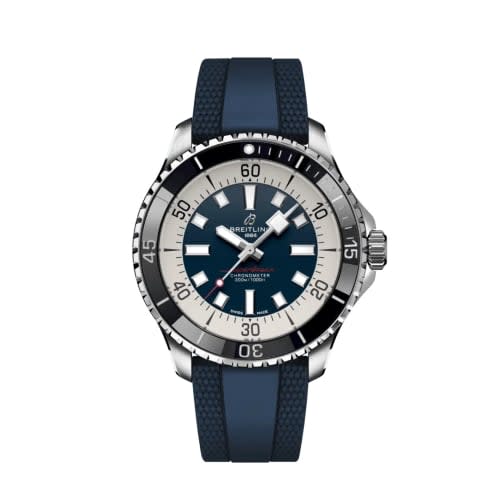 Breitling SuperOcean Automatic 44 Stainless Steel / Blue / Rubber