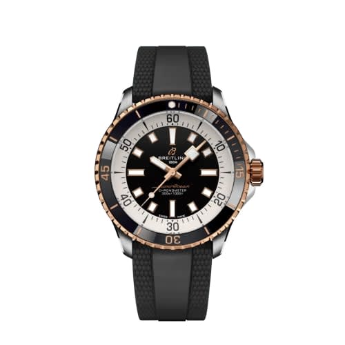 Breitling SuperOcean Automatic 42 Stainless Steel - Red Gold / Black / Rubber