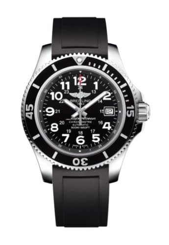 Breitling Superocean II 42 Stainless Steel / Volcano Black / Rubber