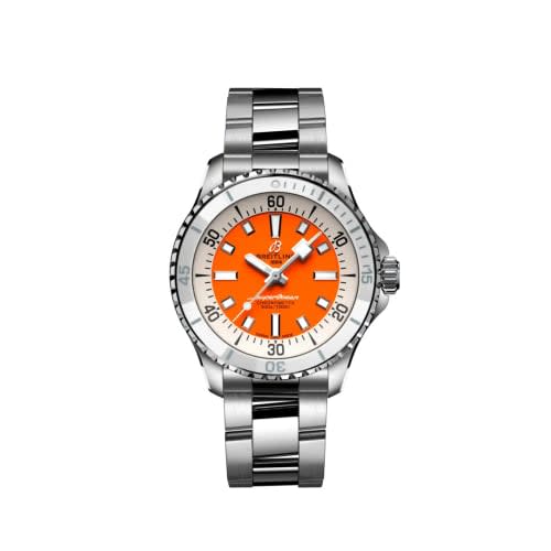 Breitling SuperOcean Automatic 36 Stainless Steel / Orange / Bracelet