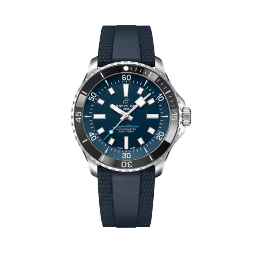 Breitling SuperOcean Automatic 42 Stainless Steel / Watches of Switzerland Group / Rubber
