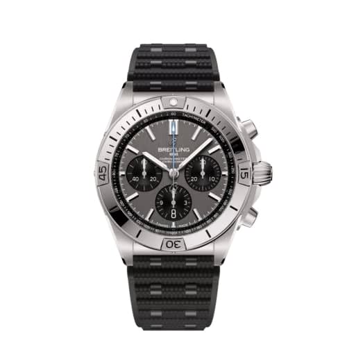 Breitling Chronomat B01 42 Titanium / Grey / Rubber Rouleaux