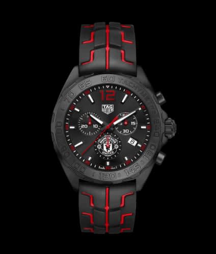 TAG Heuer Formula 1 Chronograph Quartz 43 Stainless Steel / Manchester United