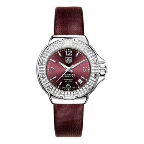 TAG Heuer Formula 1 Quartz 37 Stainless Steel / Diamond / Purple / Fabric