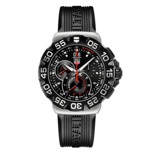 TAG Heuer Formula 1 Quartz Chronograph Big Date 44 Stainless Steel / Black / Rubber