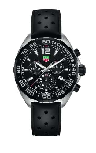 TAG Heuer Formula 1 Chronograph Quartz 42 Stainless Steel / Black / Rubber