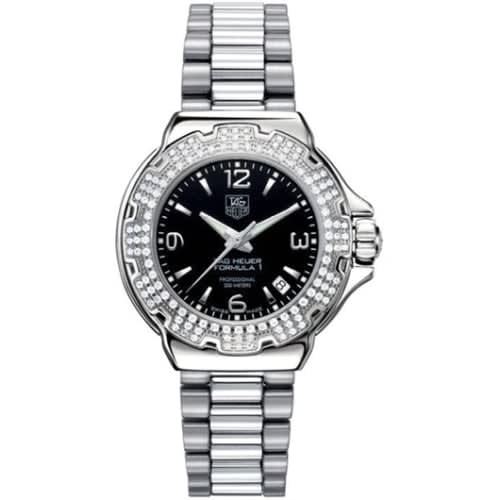 TAG Heuer Formula 1 Quartz 37 Stainless Steel / Diamond / Black / Bracelet