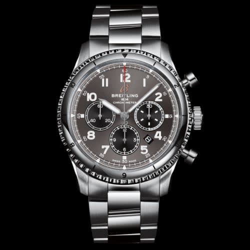Breitling Aviator 8 B01 Chronograph 43 Stainless Steel / Anthracite / Bracelet