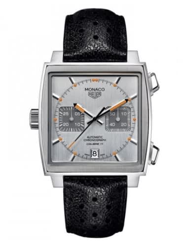TAG Heuer Monaco Calibre 11 Silver &amp; Orange