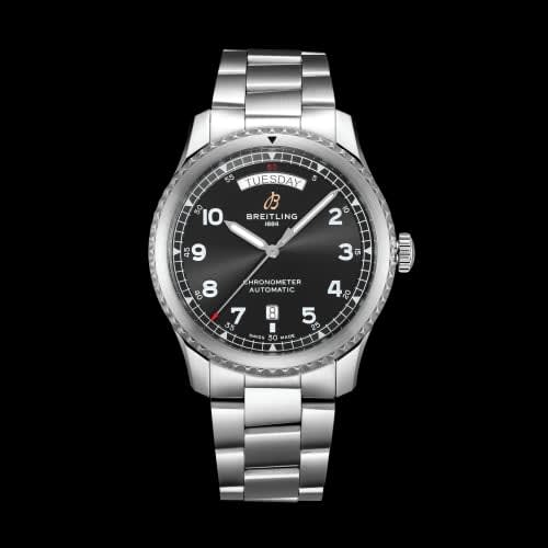 Breitling Navitimer 8 Automatic Day &amp; Date 41 Stainless Steel / Black / Bracelet