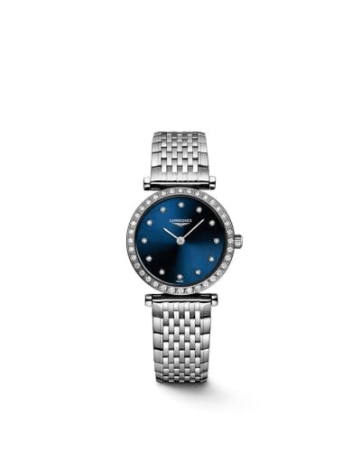 Longines La Grande Classique Quartz 24 Stainless Steel - Diamond / Blue / Bracelet