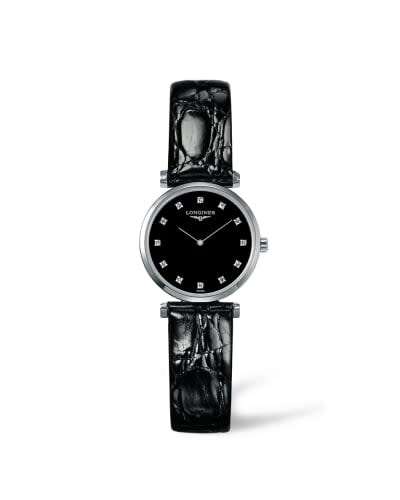 Longines La Grande Classique Quartz 24 Black Leather