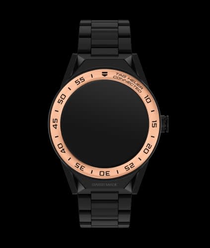 TAG Heuer Carrera Connected Modular 45 Black Titanium / Rose Gold / Ceramic Bracelet