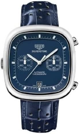 TAG Heuer Silverstone Stainless Steel / Blue / Alligator / Limited Edition