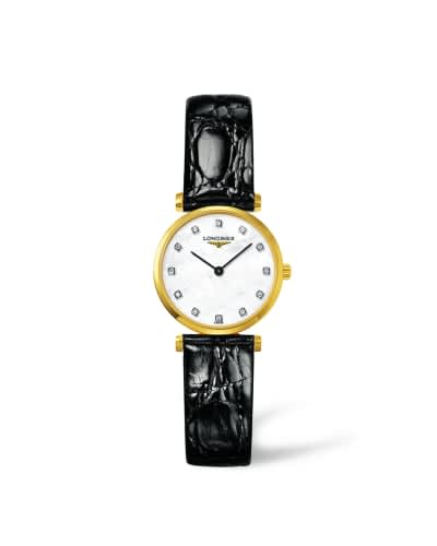 Longines La Grande Classique Quartz 24 Yellow MOP Leather