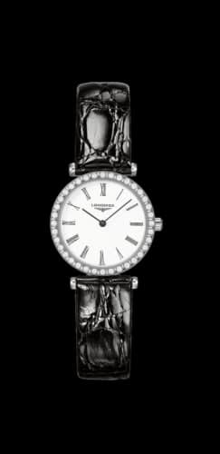 Longines La Grande Classique Quartz 24 Stainless Steel - Diamond / White