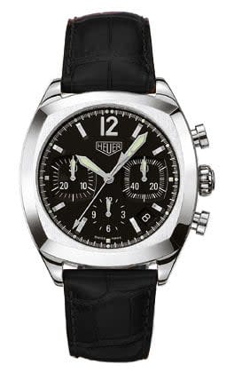 TAG Heuer Monza Chronograph Stainless Steel / Black