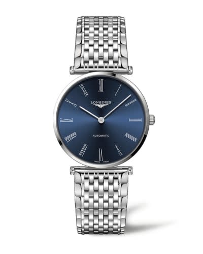 Longines La Grande Classique Automatic 38 Stainless Steel / Blue - Roman / Bracelet