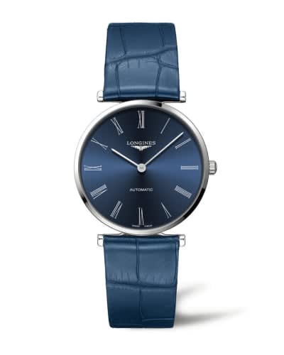 Longines La Grande Classique Automatic 38 Stainless Steel / Blue - Roman