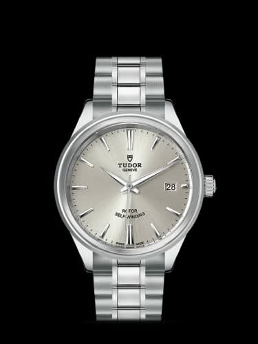 Tudor Style 38 Stainless Steel / Silver / Bracelet
