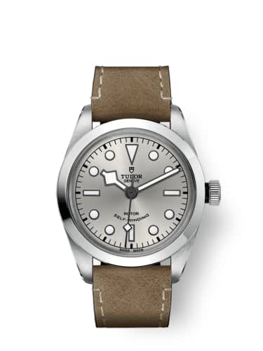 Tudor Heritage Black Bay 36 Stainless Steel / Silver / Beige Leather