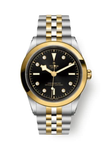 Tudor Black Bay 41 S&amp;G / Black - Diamond / Bracelet