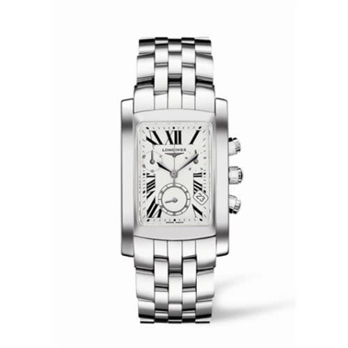 Longines DolceVita 28 Quartz Chronograph Stainless Steel Roman