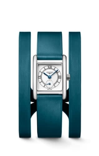 Longines Mini Dolce Vita 21.5 Quartz Stainless Steel / Silver / Triple Cuff Blue