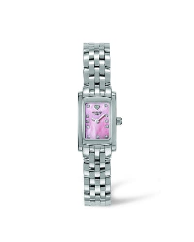 Longines DolceVita 16 Quartz Stainless Steel Pink MOP