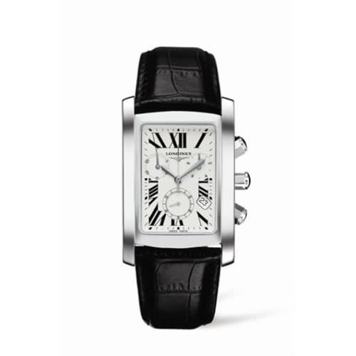 Longines DolceVita 30 Quartz Chronograph Stainless Steel Roman