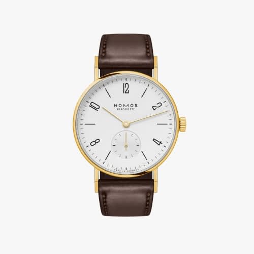 Nomos Glashütte Tangente 33 Gold Doré