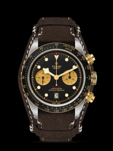 Tudor Heritage Black Bay Chronograph S&amp;G / Black / Bund