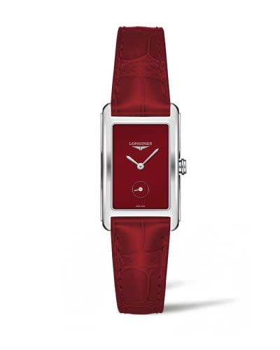 Longines DolceVita 23 Quartz Stainless Steel / Red