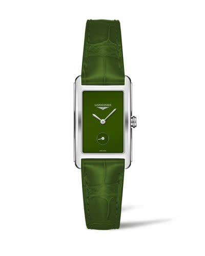 Longines DolceVita 23 Quartz Stainless Steel / Green