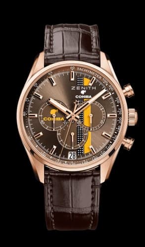 Zenith El Primero Chronomaster Range Rover 42 Rose Gold / Brown / Alligator