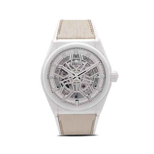 Zenith Defy Classic 41mm White Ceramic / Farfetch