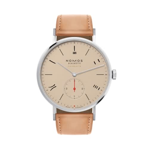 Nomos Glashütte Tangente Neomatik 39 Red Dot 2019 Commemorative Edition Salmon